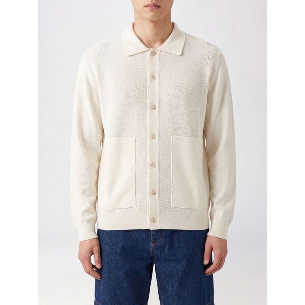 Paolo Pecora Shirt Men Yellow Cream